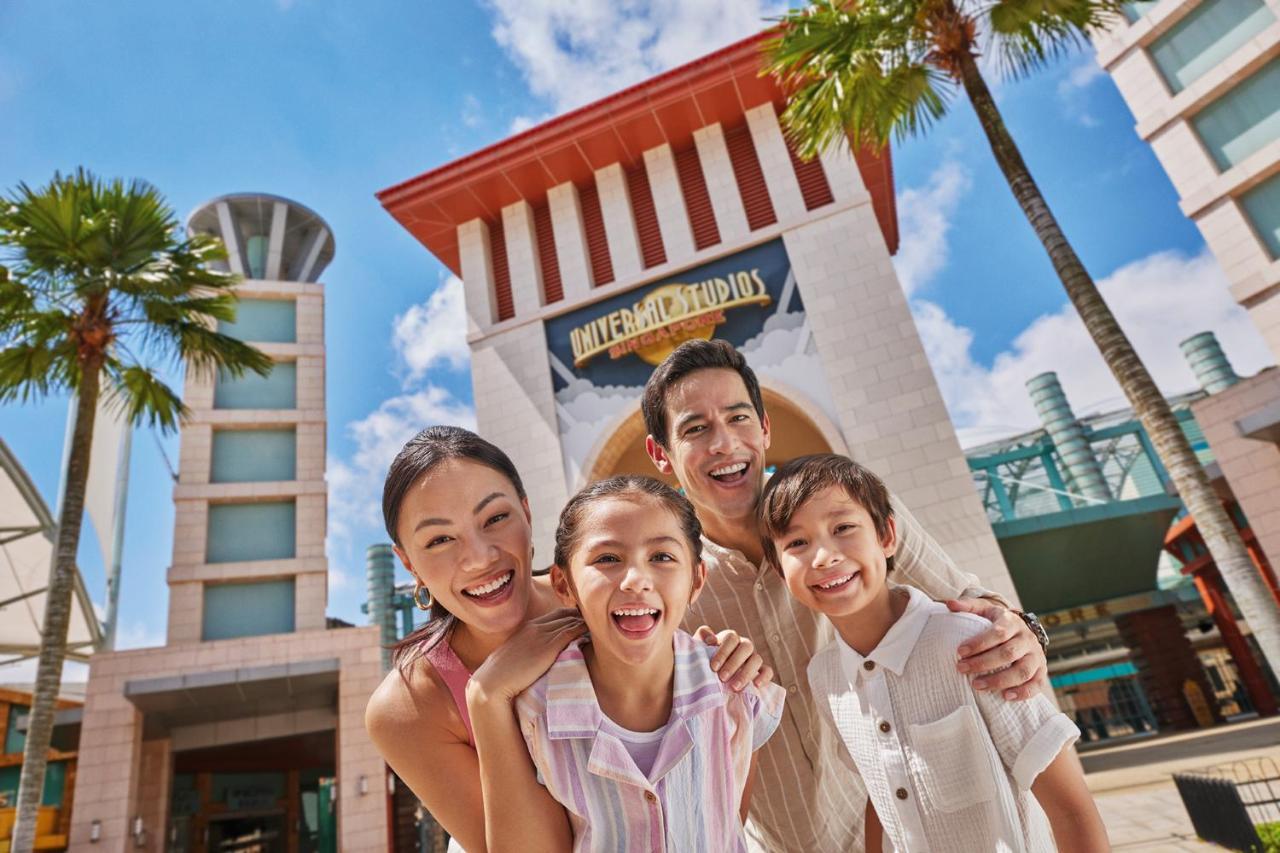 Resorts World Sentosa - Hotel Singapur Dış mekan fotoğraf Universal Studios Hollywood