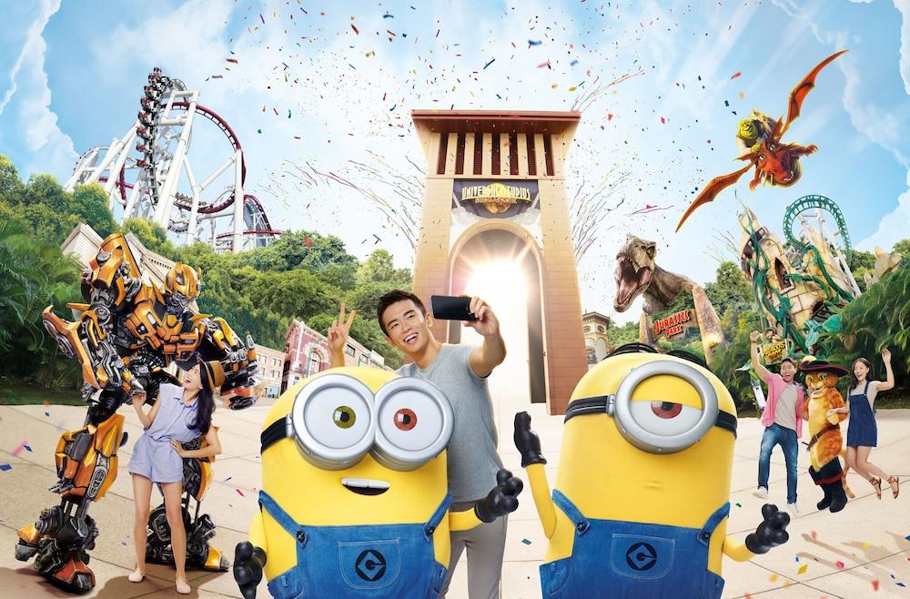 Resorts World Sentosa - Hotel Singapur Dış mekan fotoğraf Universal Studios Singapore