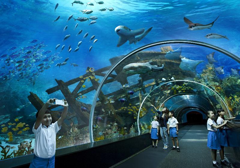 Resorts World Sentosa - Hotel Singapur Dış mekan fotoğraf Sea Life Sydney Aquarium